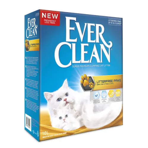 Ever Clean Litterfree Paws Kattegrus 10 L